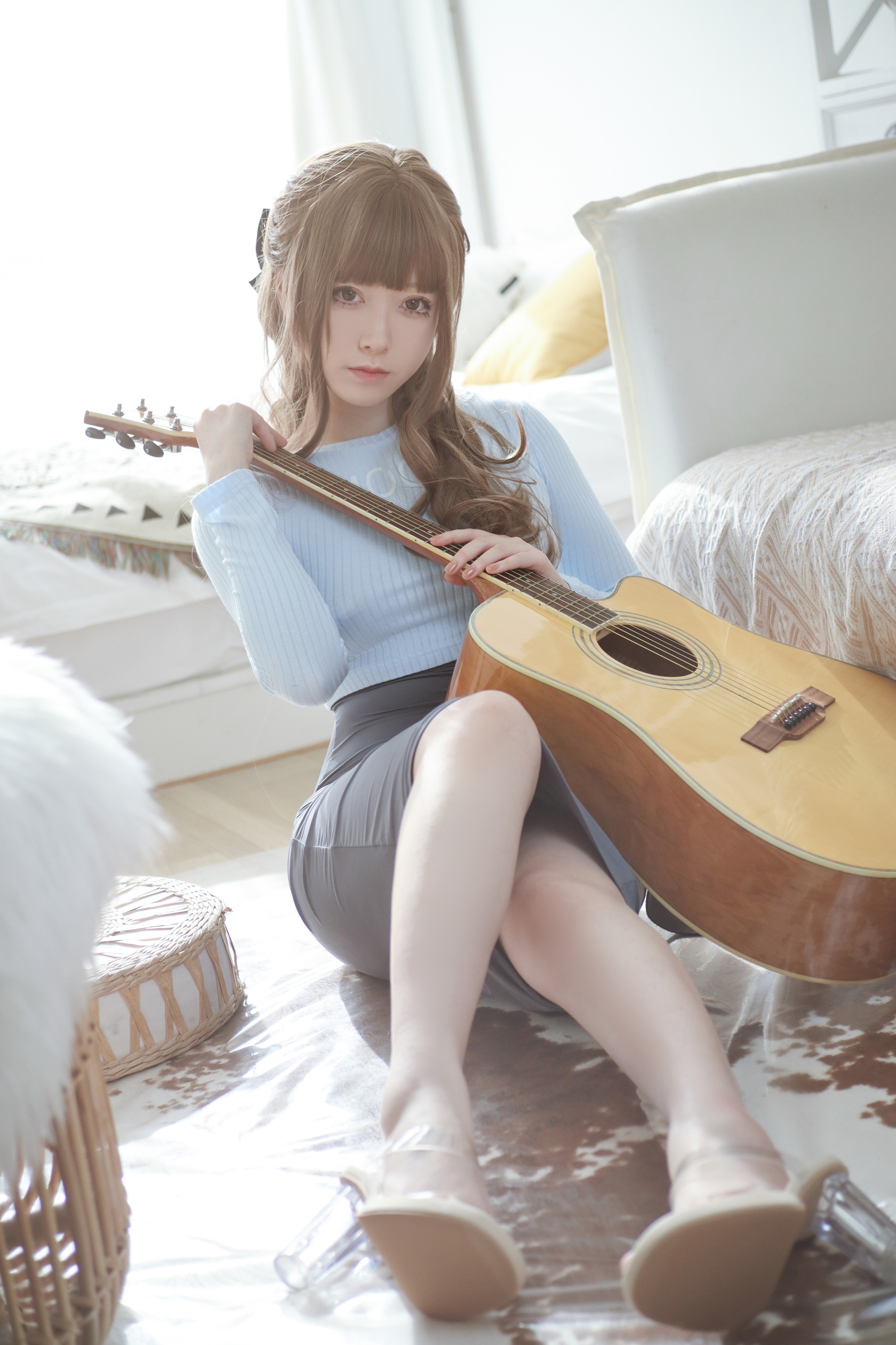 图片[1]-朝霧愛 – NO.014 吉他妹妹[26P]-XikXak